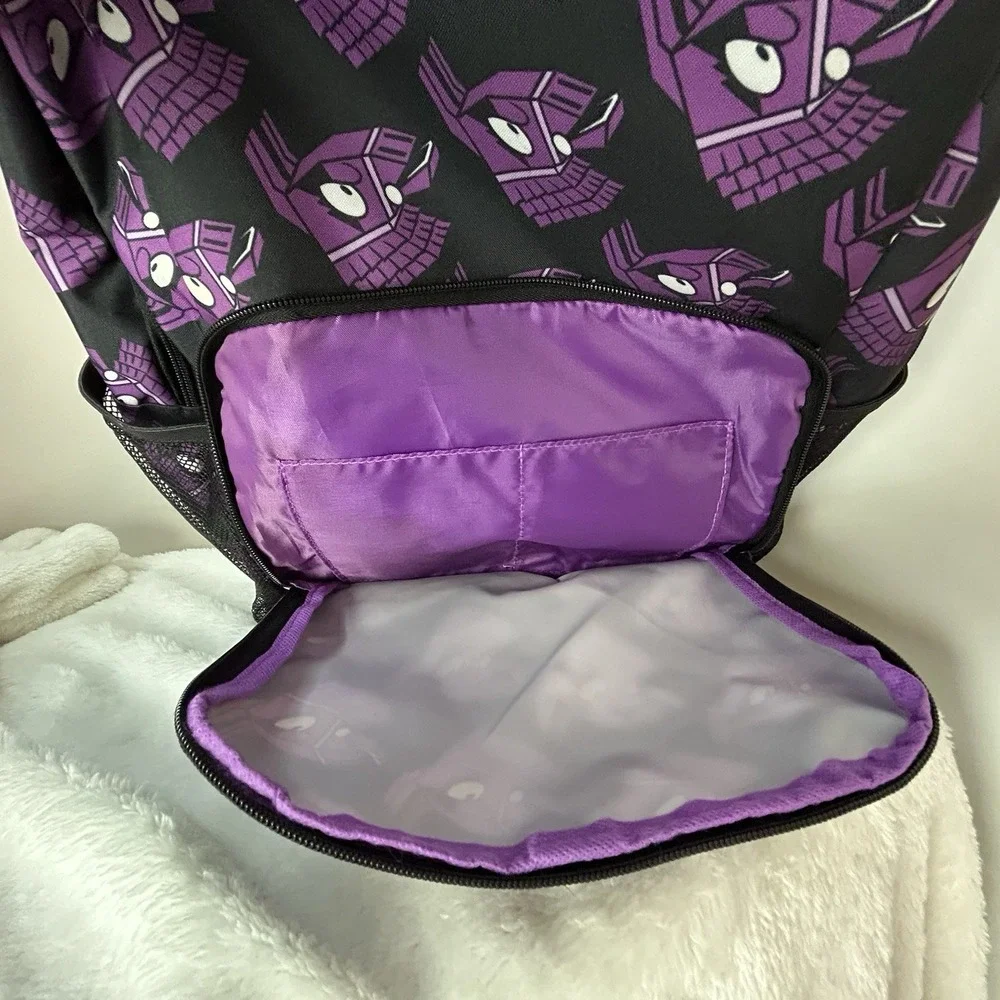 Fortnite Loot‎ Supply Llama  Backpack Kids Purple Black Medium Size
